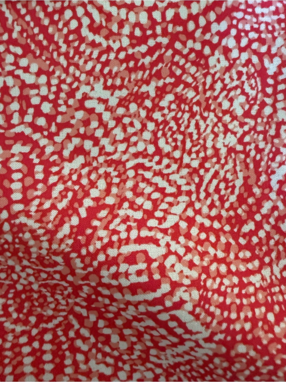Rip Skirt Hawaii Sleeveless Red White Patterned Women’s Sundress Size L - Picture 9 of 12